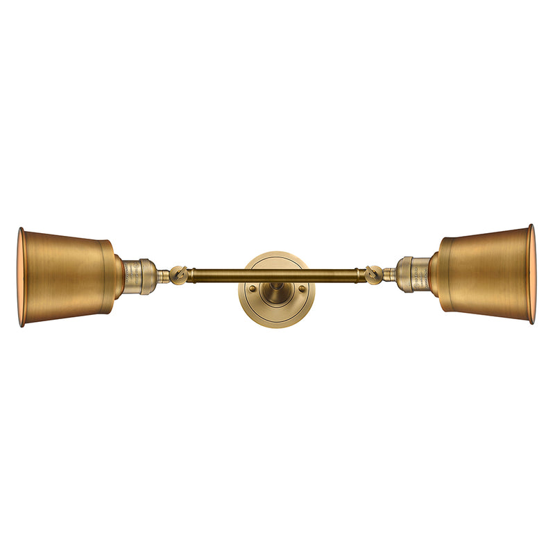 Innovations Lighting Addison 2 Light Bath Vanity Light Part Of The Franklin Restoration Collection 208L-BB-M9-BB