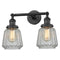 Innovations Lighting Chatham 2 Light Bath Vanity Light Part Of The Franklin Restoration Collection 208L-BK-G142