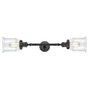 Innovations Lighting Canton 2 Light Bath Vanity Light Part Of The Franklin Restoration Collection 208L-BK-G182-LED