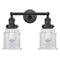 Innovations Lighting Canton 2 Light Bath Vanity Light Part Of The Franklin Restoration Collection 208L-BK-G182-LED