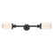 Innovations Lighting Dover 2 Light Bath Vanity Light Part Of The Franklin Restoration Collection 208L-BK-G311