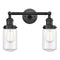 Innovations Lighting Dover 2 Light Bath Vanity Light Part Of The Franklin Restoration Collection 208L-BK-G312-LED