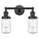 Innovations Lighting Dover 2 Light Bath Vanity Light Part Of The Franklin Restoration Collection 208L-BK-G314-LED
