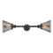 Innovations Lighting Large Cone 2 Light Bath Vanity Light Part Of The Franklin Restoration Collection 208L-BK-G43-LED
