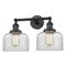 Innovations Lighting Large Bell 2 Light Bath Vanity Light Part Of The Franklin Restoration Collection 208L-BK-G72-LED