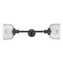 Innovations Lighting Large Bell 2 Light Bath Vanity Light Part Of The Franklin Restoration Collection 208L-BK-G74-LED