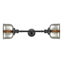 Innovations Lighting Large Bell 2 Light Bath Vanity Light Part Of The Franklin Restoration Collection 208L-BK-G78-LED