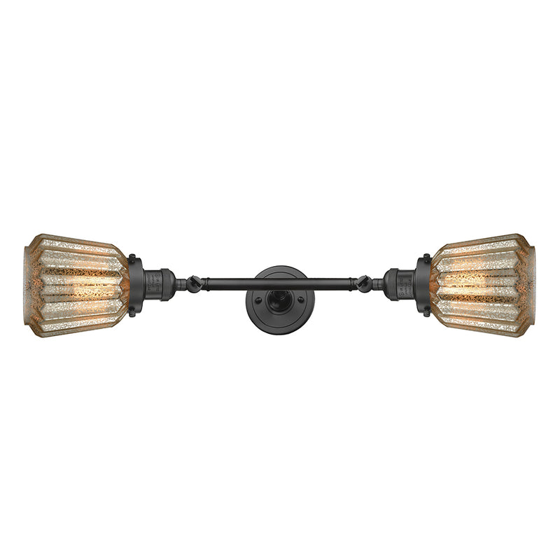 Innovations Lighting Chatham 2 Light Bath Vanity Light Part Of The Franklin Restoration Collection 208L-OB-G146-LED