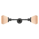 Innovations Lighting Fulton 2 Light Bath Vanity Light Part Of The Franklin Restoration Collection 208L-OB-G171-LED