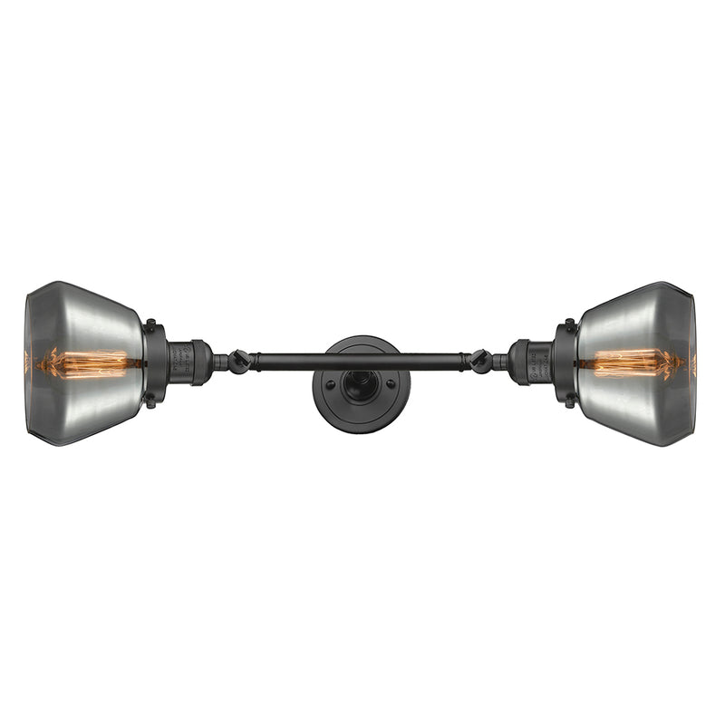 Innovations Lighting Fulton 2 Light Bath Vanity Light Part Of The Franklin Restoration Collection 208L-OB-G173-LED