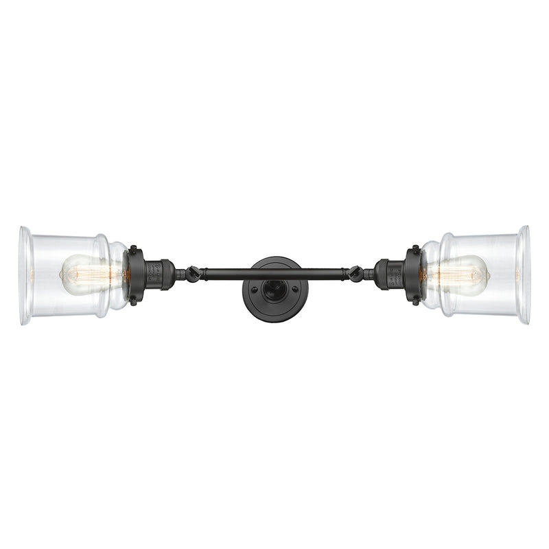 Innovations Lighting Canton 2 Light Bath Vanity Light Part Of The Franklin Restoration Collection 208L-OB-G182-LED