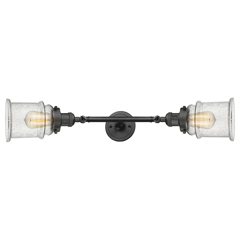Innovations Lighting Canton 2 Light Bath Vanity Light Part Of The Franklin Restoration Collection 208L-OB-G184-LED