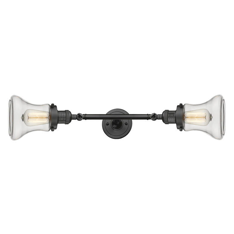 Innovations Lighting Bellmont 2 Light Bath Vanity Light Part Of The Franklin Restoration Collection 208L-OB-G192