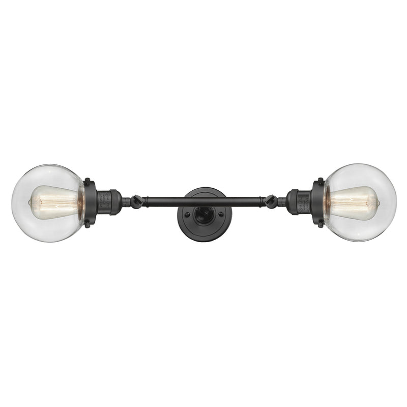 Innovations Lighting Beacon 2 Light 6" Bath Vanity Light 208L-OB-G202-6