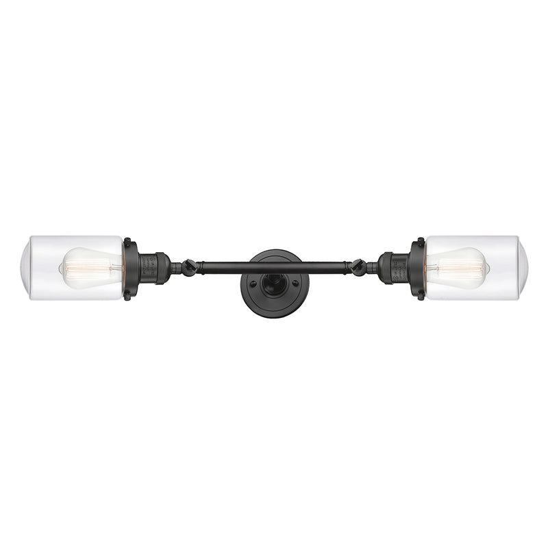 Innovations Lighting Dover 2 Light Bath Vanity Light Part Of The Franklin Restoration Collection 208L-OB-G312