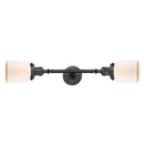 Innovations Lighting Small Bell 2 Light Bath Vanity Light Part Of The Franklin Restoration Collection 208L-OB-G51-LED