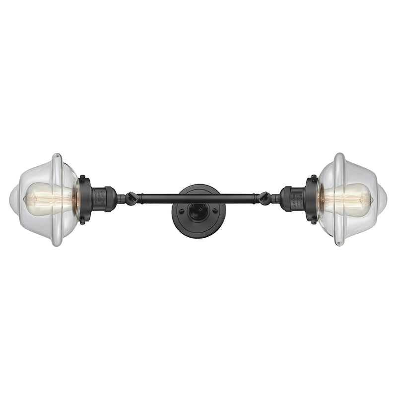 Innovations Lighting Small Oxford 2 Light Bath Vanity Light Part Of The Franklin Restoration Collection 208L-OB-G532