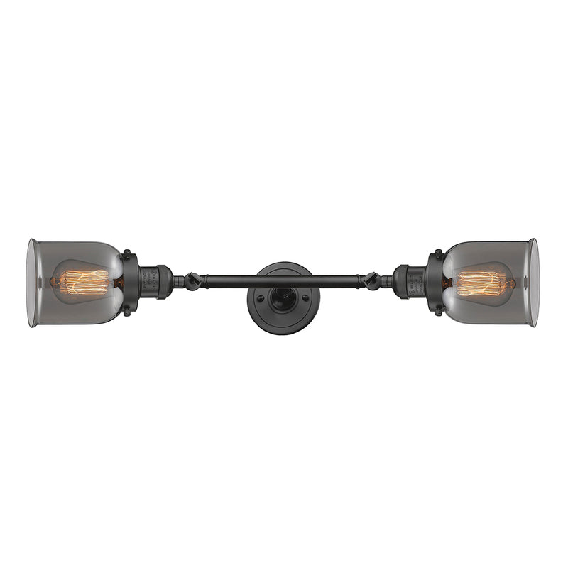 Innovations Lighting Small Bell 2 Light Bath Vanity Light Part Of The Franklin Restoration Collection 208L-OB-G53