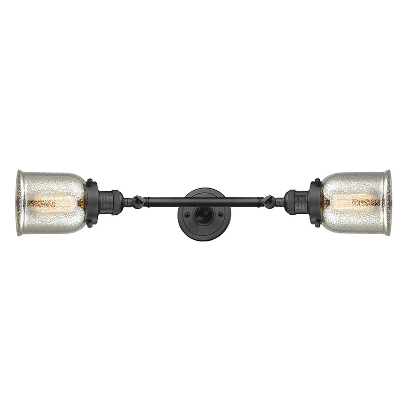 Innovations Lighting Small Bell 2 Light Bath Vanity Light Part Of The Franklin Restoration Collection 208L-OB-G58-LED