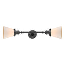 Innovations Lighting Small Cone 2 Light Bath Vanity Light Part Of The Franklin Restoration Collection 208L-OB-G61