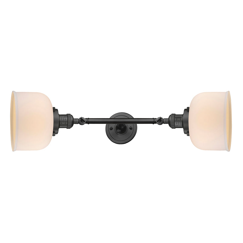 Innovations Lighting Large Bell 2 Light Bath Vanity Light Part Of The Franklin Restoration Collection 208L-OB-G71