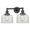 Innovations Lighting Large Bell 2 Light Bath Vanity Light Part Of The Franklin Restoration Collection 208L-OB-G72