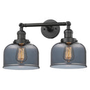 Innovations Lighting Large Bell 2 Light Bath Vanity Light Part Of The Franklin Restoration Collection 208L-OB-G73