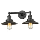 Innovations Lighting Railroad 2 Light Bath Vanity Light Part Of The Franklin Restoration Collection 208L-OB-M5