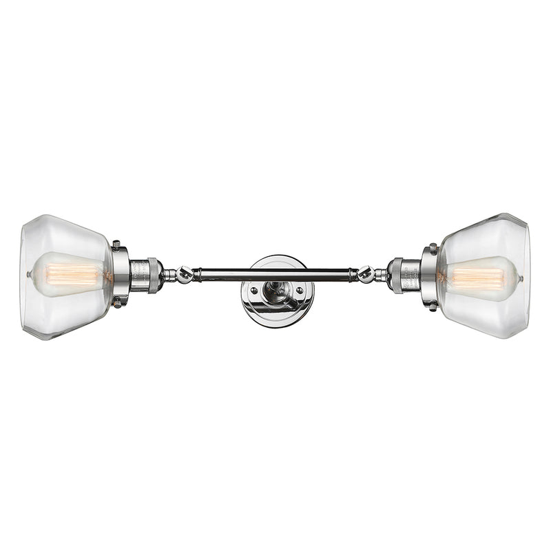 Innovations Lighting Fulton 2 Light Bath Vanity Light Part Of The Franklin Restoration Collection 208L-PC-G172-LED