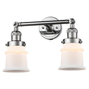 Innovations Lighting Small Canton 2 Light Bath Vanity Light Part Of The Franklin Restoration Collection 208L-PC-G181S