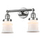 Innovations Lighting Small Canton 2 Light Bath Vanity Light Part Of The Franklin Restoration Collection 208L-PC-G181S