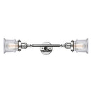 Innovations Lighting Small Canton 2 Light Bath Vanity Light Part Of The Franklin Restoration Collection 208L-PC-G182S