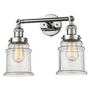 Innovations Lighting Canton 2 Light Bath Vanity Light Part Of The Franklin Restoration Collection 208L-PC-G184