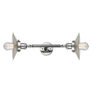 Innovations Lighting Halophane 2 Light Bath Vanity Light Part Of The Franklin Restoration Collection 208L-PC-G2-LED