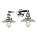 Innovations Lighting Halophane 2 Light Bath Vanity Light Part Of The Franklin Restoration Collection 208L-PC-G2