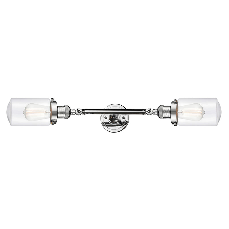 Innovations Lighting Dover 2 Light Bath Vanity Light Part Of The Franklin Restoration Collection 208L-PC-G312