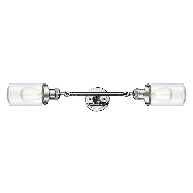 Innovations Lighting Dover 2 Light Bath Vanity Light Part Of The Franklin Restoration Collection 208L-PC-G314