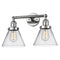 Innovations Lighting Large Cone 2 Light Bath Vanity Light Part Of The Franklin Restoration Collection 208L-PC-G42