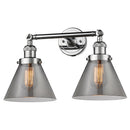 Innovations Lighting Large Cone 2 Light Bath Vanity Light Part Of The Franklin Restoration Collection 208L-PC-G43