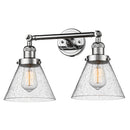 Innovations Lighting Large Cone 2 Light Bath Vanity Light Part Of The Franklin Restoration Collection 208L-PC-G44-LED