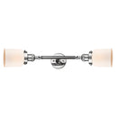 Innovations Lighting Small Bell 2 Light Bath Vanity Light Part Of The Franklin Restoration Collection 208L-PC-G51-LED