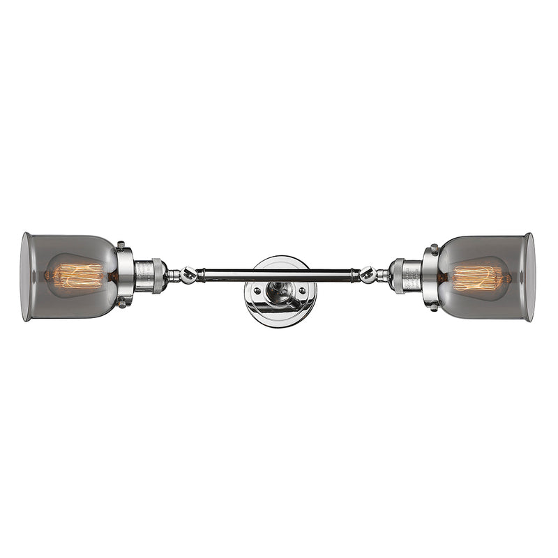 Innovations Lighting Small Bell 2 Light Bath Vanity Light Part Of The Franklin Restoration Collection 208L-PC-G53