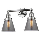 Innovations Lighting Small Cone 2 Light Bath Vanity Light Part Of The Franklin Restoration Collection 208L-PC-G63