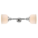 Innovations Lighting Large Bell 2 Light Bath Vanity Light Part Of The Franklin Restoration Collection 208L-PC-G71-LED