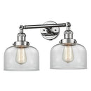 Innovations Lighting Large Bell 2 Light Bath Vanity Light Part Of The Franklin Restoration Collection 208L-PC-G72