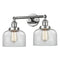 Innovations Lighting Large Bell 2 Light Bath Vanity Light Part Of The Franklin Restoration Collection 208L-PC-G72-LED