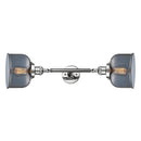 Innovations Lighting Large Bell 2 Light Bath Vanity Light Part Of The Franklin Restoration Collection 208L-PC-G73