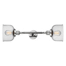 Innovations Lighting Large Bell 2 Light Bath Vanity Light Part Of The Franklin Restoration Collection 208L-PC-G74