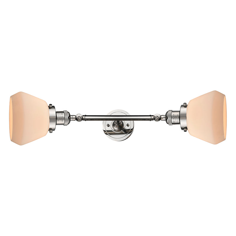 Innovations Lighting Fulton 2 Light Bath Vanity Light Part Of The Franklin Restoration Collection 208L-PN-G171