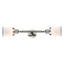 Innovations Lighting Small Canton 2 Light Bath Vanity Light Part Of The Franklin Restoration Collection 208L-PN-G181S